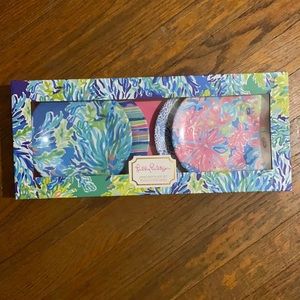 Lilly Pulitzer Appetizer Plate Set